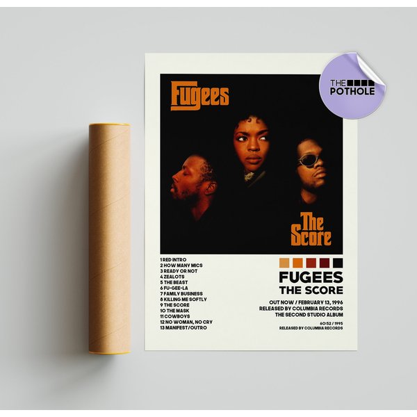 Fugees Posters / The Score Poster, Album Cover Poster-image