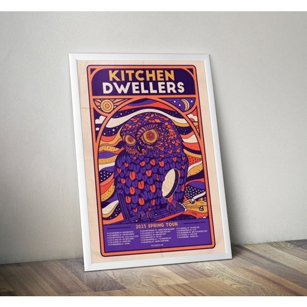 Kitchen Dwellers Band Spring Tour 2023 Poster-image