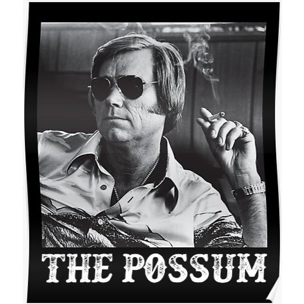 The Possum - George Jones Premium Matte Vertical Poster-image