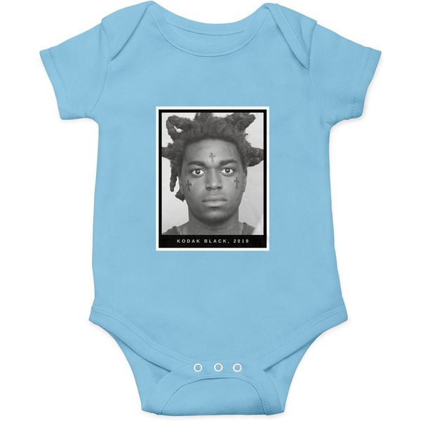 Kodak Black Mugshot Onesies-image