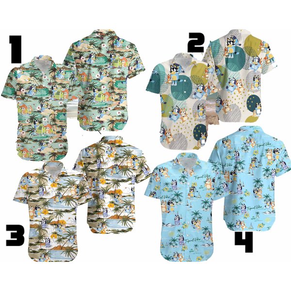Blueydad Hawaiian Shirt, Blueydad Birthday, Kids Hawaiian Shirt-image