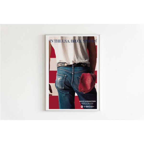 Bruce Springsteen - Born In The U.S.A. Album Poster-image
