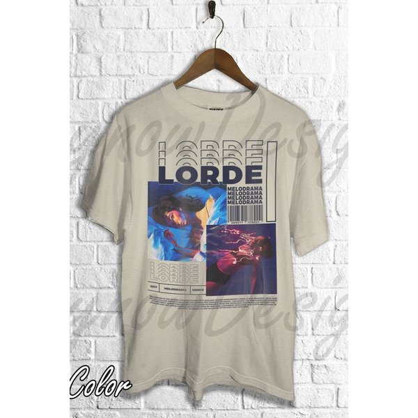 Vintage Lorde Merch Melodrama T-Shirt-image