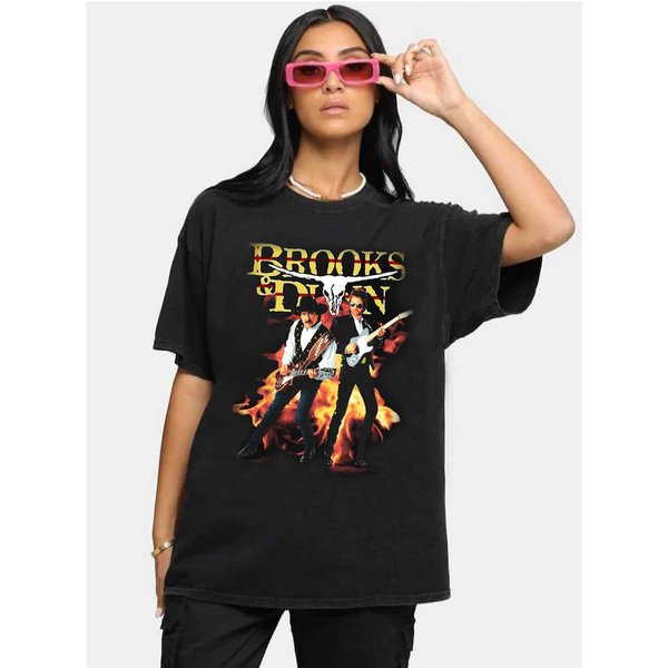 Brooks & Dunn Hard Workin Shirt, Brooks And Dunn Shirt,-image