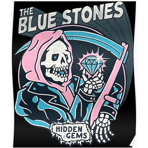 The Blue Stones Premium Matte Vertical Poster-image