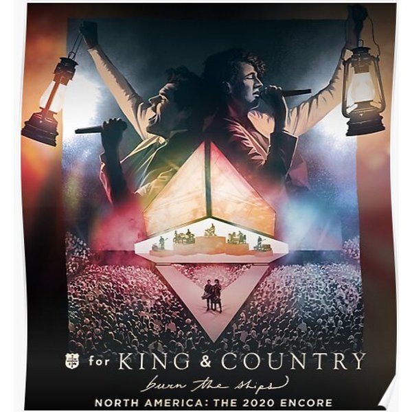 For The King & Country Burn The Ships Tour Premium Matte Vertical Poster-image