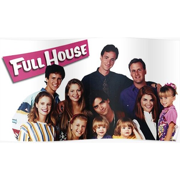 Full House Premium Matte Vertical Poster-image
