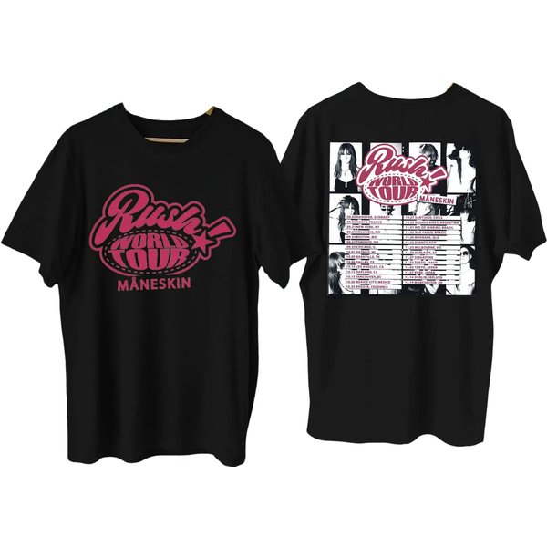Maneskin Rush World Tour 2023 Shirt-image