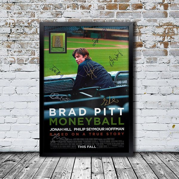 Moneyball Signed Movie Poster-image