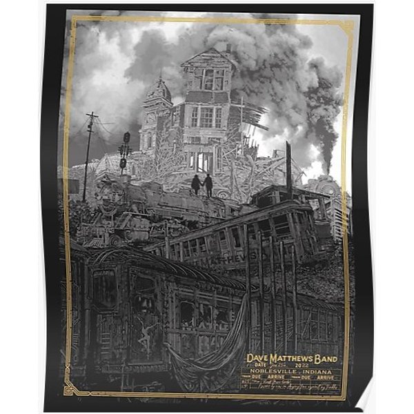 #Dmb Dave Tour 2022 Matthews Band Poster Premium Matte Vertical Poster-image
