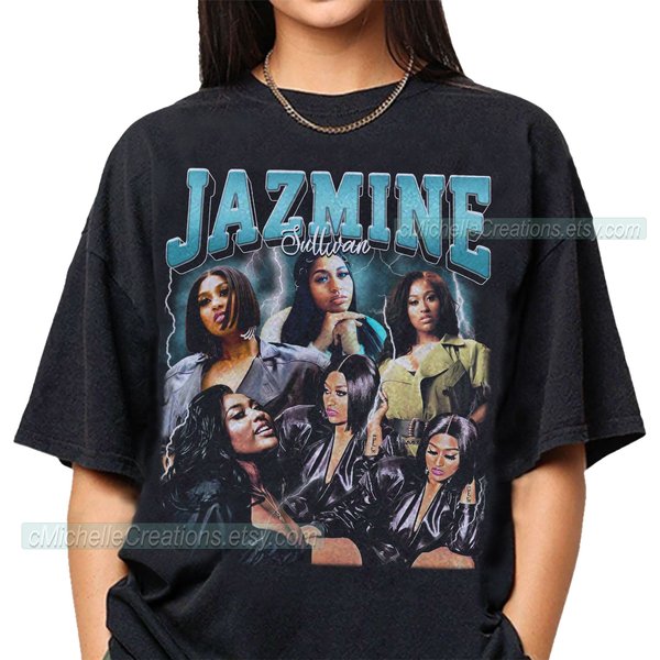Jazmine Sullivan Shirt, Jazmine Sullivan Homage T-Shirt-image