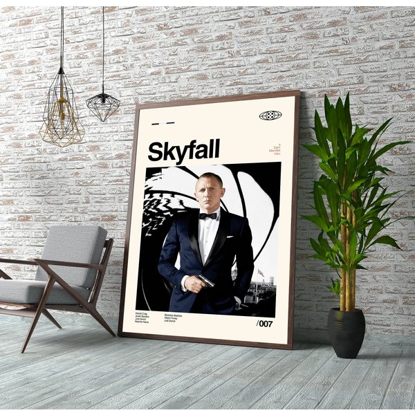 James Bond Skyfall Movie Poster-image