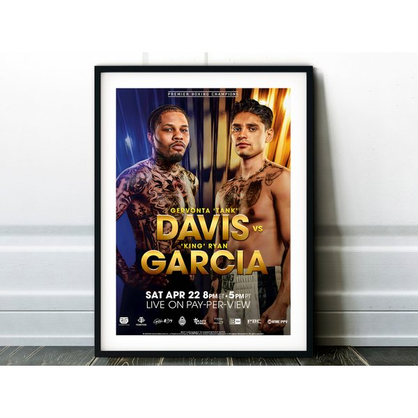 Gervonta Tank Davis Vs. Ryan Garcia Fight Poster 2023-image