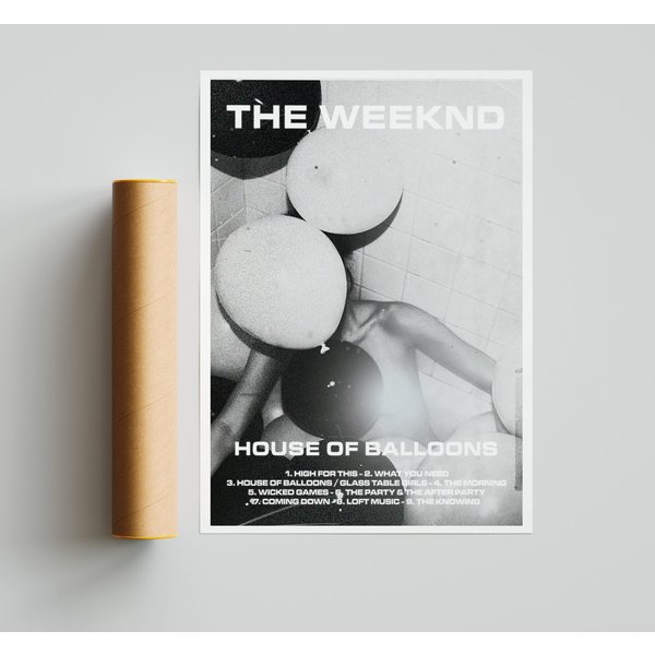 Weeknds - House Of Ballons Album Poster-image
