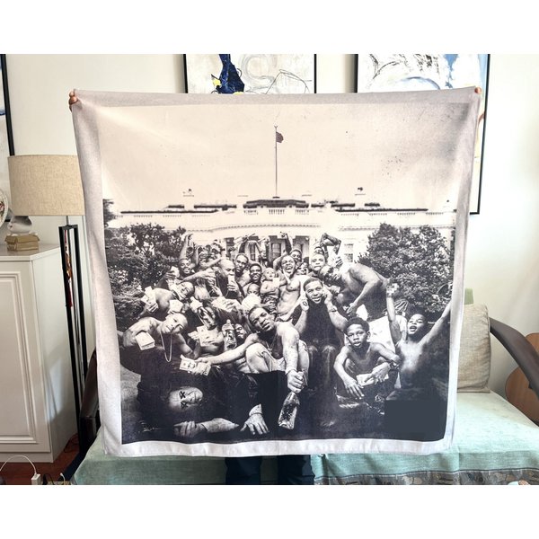 Kendrick Lamar Large Tapestry, Hip Hop Rapper Music Gift-image