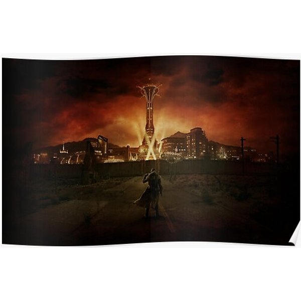 Falllout New Vegas Premium Matte Vertical Poster-image