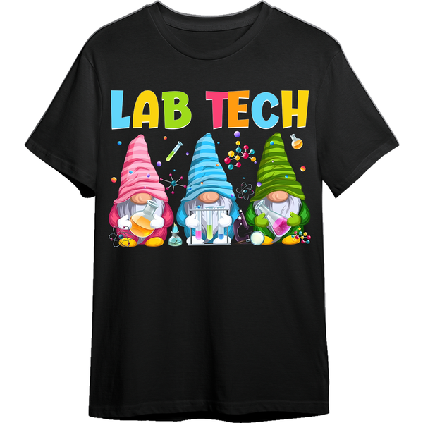 Gnome Lab Tech Shirt - Fun Lab Week 2023 Apparel-image