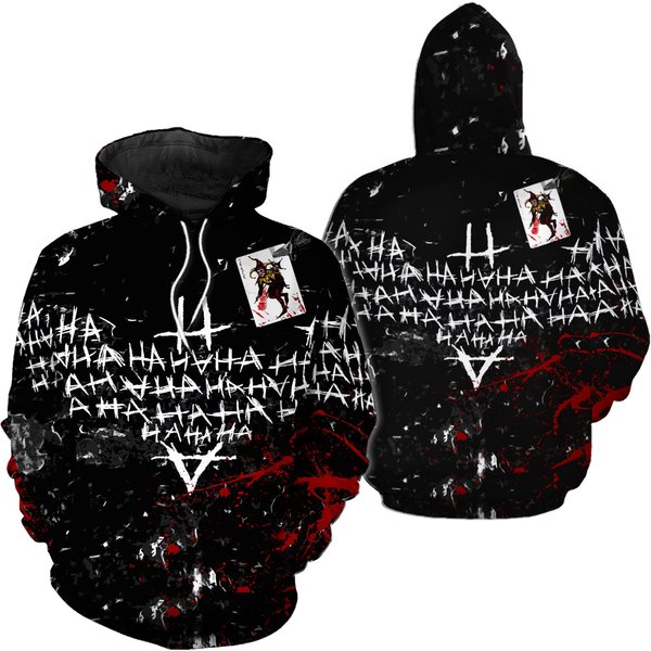 Ha Ha Ha Joker 3D Hoodie-image