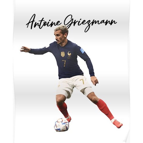 Antoine Griezmann Premium Matte Vertical Poster-image