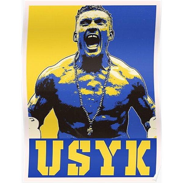 Oleksandr Usyk Premium Matte Vertical Poster-image