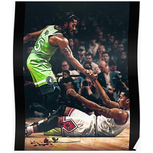 Derrick Rose Classic T-Shirt Design - Sports Wear-image