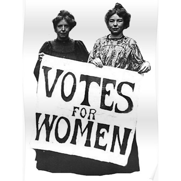 Votes For Women Premium Matte Vertical Poster-image