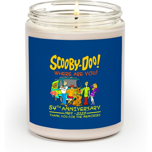 Scooby Doo Where Are You 54Th Anniversary 1969-2023 Scented Candles-image