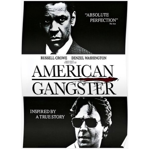 American Gangster Movie Poster Premium Matte Vertical Poster-image