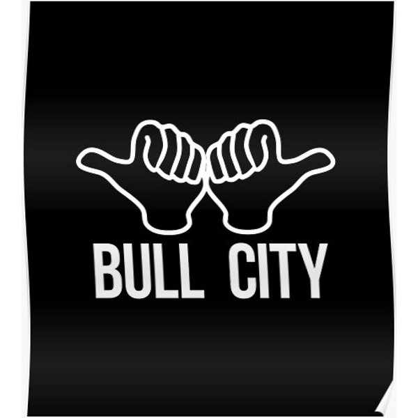 Bull City Durham Nc Premium Matte Vertical Poster-image