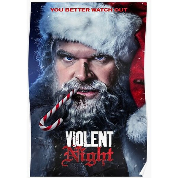 Violent Night Movie Poster Premium Matte Vertical Poster-image