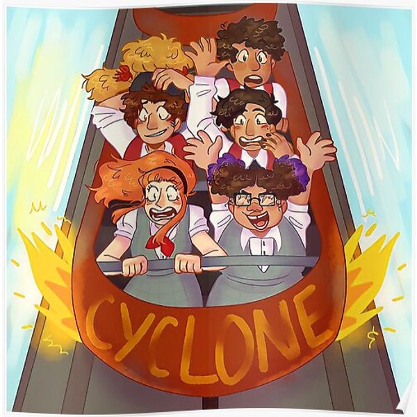 Ride The Cyclone Premium Matte Vertical Poster-image