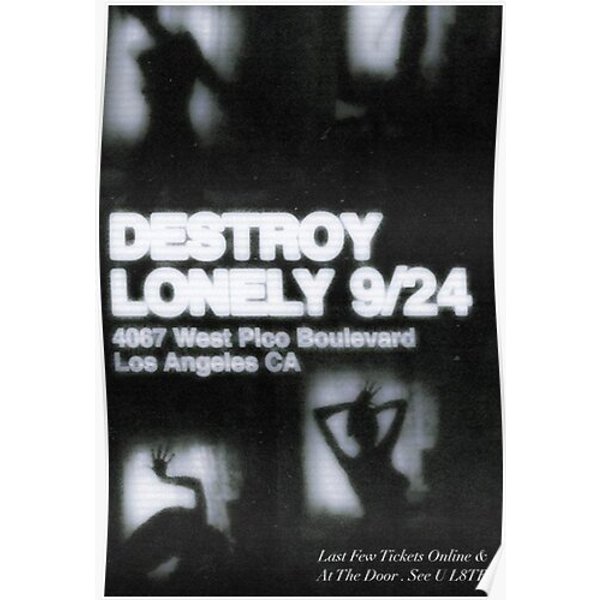 Destroy Lonely 9/24 Premium Matte Vertical Poster-image