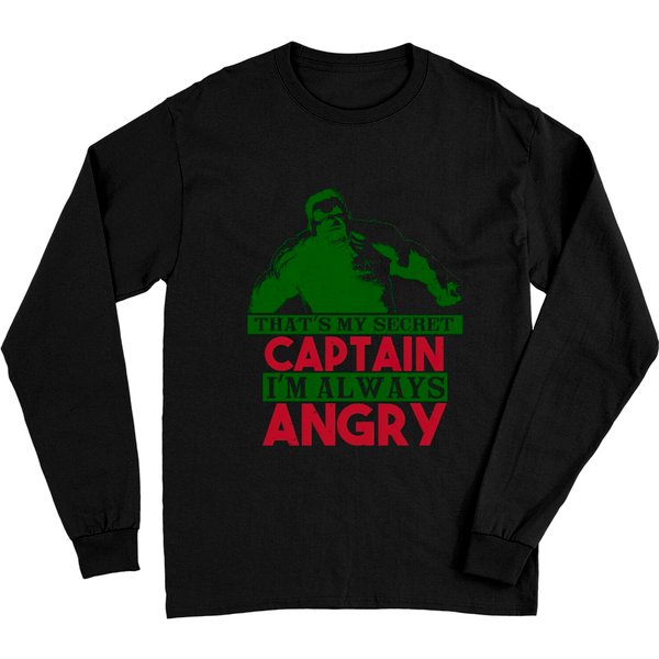That's My Secret Captain I'm Always Angry Hulk Long Sleeves-image