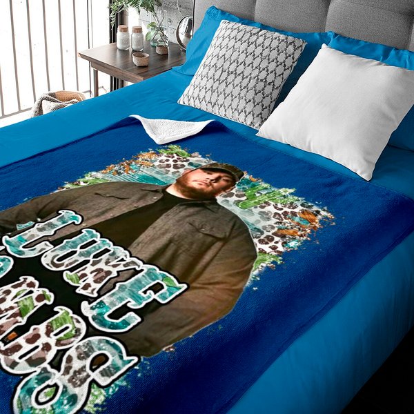 Lukee Comb Baby Blankets, Country Music Baby Blankets, Tour 2023 Lukee Comb Merch-image