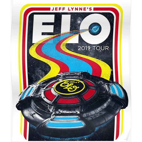 Jeff Alone Universe Lynne Tour 2019 Walangkekek Premium Matte Vertical Poster-image