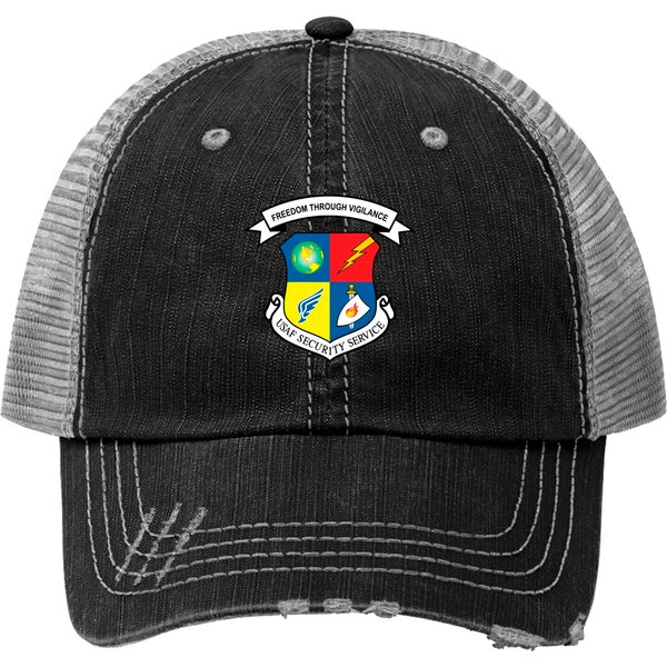 Usafss Emblem Print Trucker Hats-image
