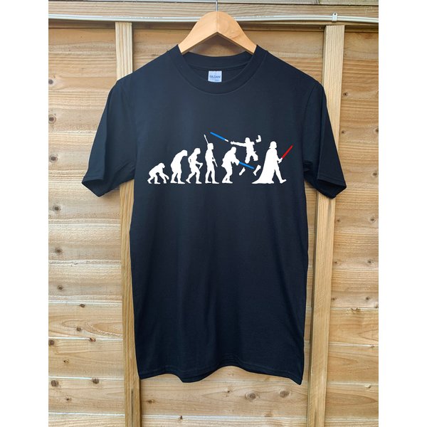 Darth Evolution - Adults Unisex T-Shirt-image
