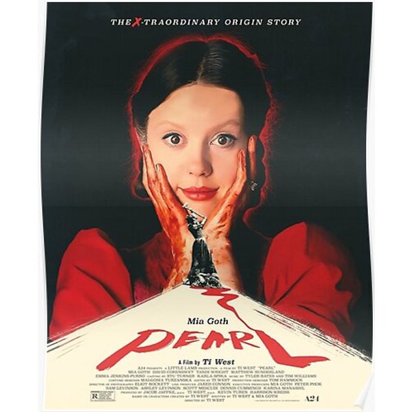 Pearl A24 Movie Premium Matte Vertical Poster-image