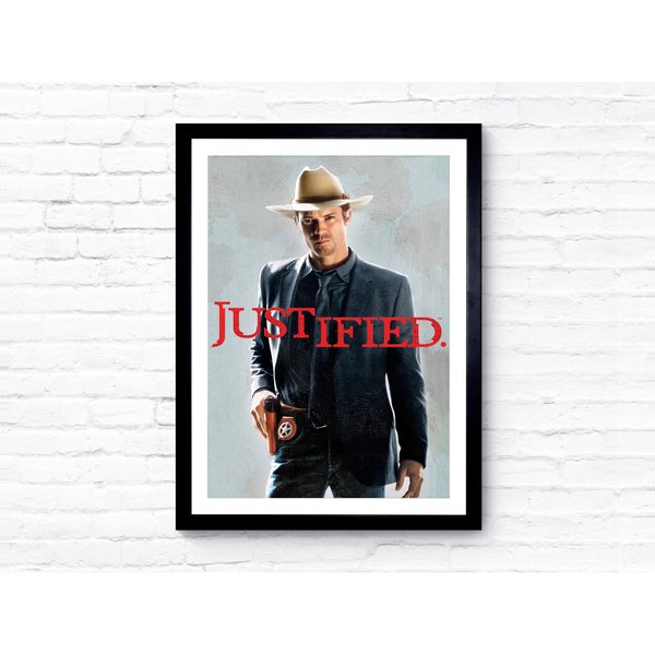 Justified Tv Series Movie Poster Art Released In 2010-image