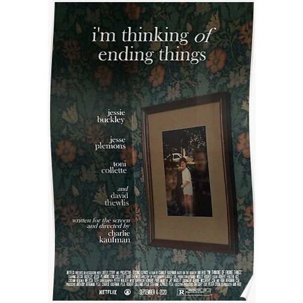 I'm Thinking Of Ending Things - "Reflection" Fan Poster Premium Matte Vertical Poster-image