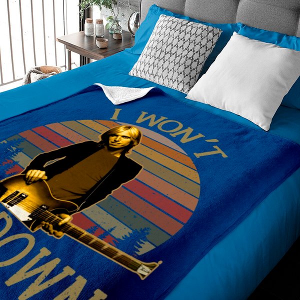 Won T Back Down - Tom Petty Tribute Baby Blankets, Baby Blankets Lovers Gift For Fan-image