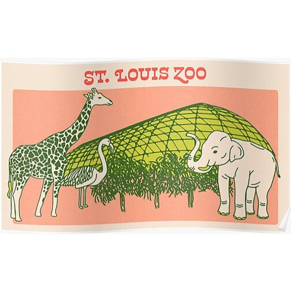St. Louis Zoo Premium Matte Vertical Poster-image