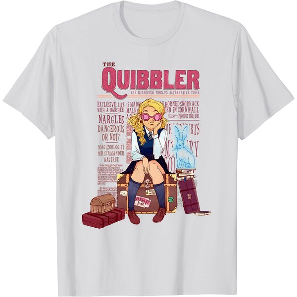 The Quibbler Luna Lovegood Shirt, Luna Lovegood Shirt, The Quibbler Shirt, Cartoon Shirt-image