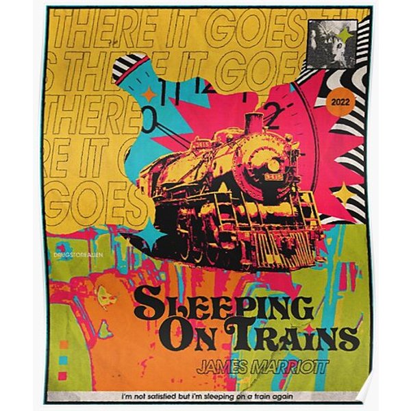 Sleeping On Trains - James Marriott Premium Matte Vertical Poster-image