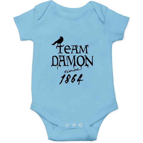 Team Damon 1864 Hello Brother | Team Salvatore Onesies