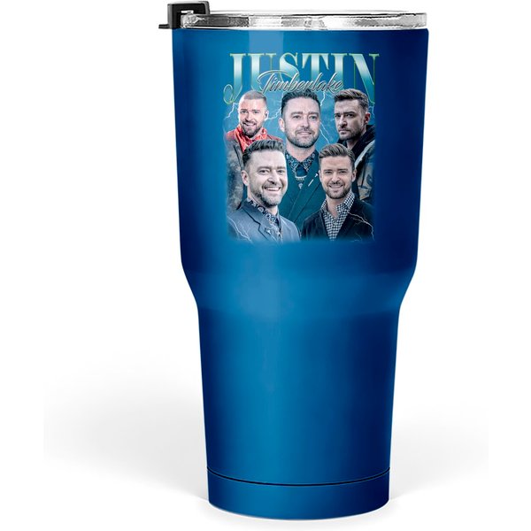 Justin Timberlake Vintage Unisex Tumblers 30 Oz, Vintage Justin Timberlake Tumblers 30 Oz-image