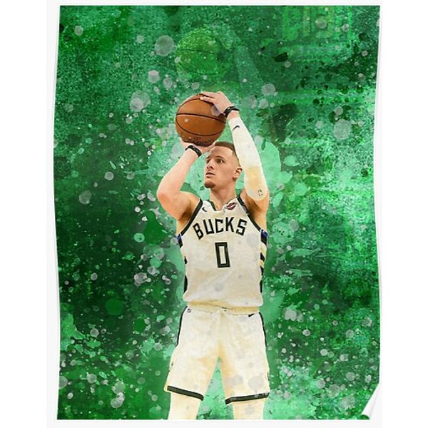 Donte Divincenzo Splatter Paint Art Premium Matte Vertical Poster-image