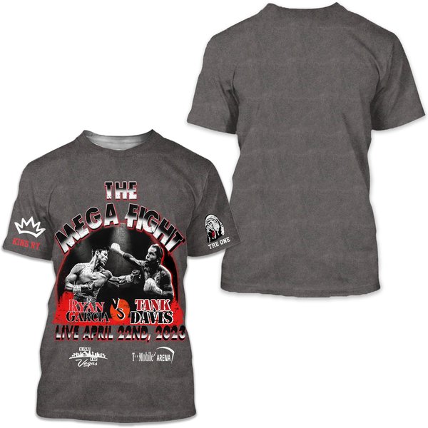 Tank Davis Vs Ryan Garcia Mega Fight T-Shirt Trending-image