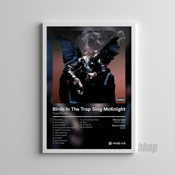 Travis - Birds In The Trap Sing Mcknight - Album Poster-image