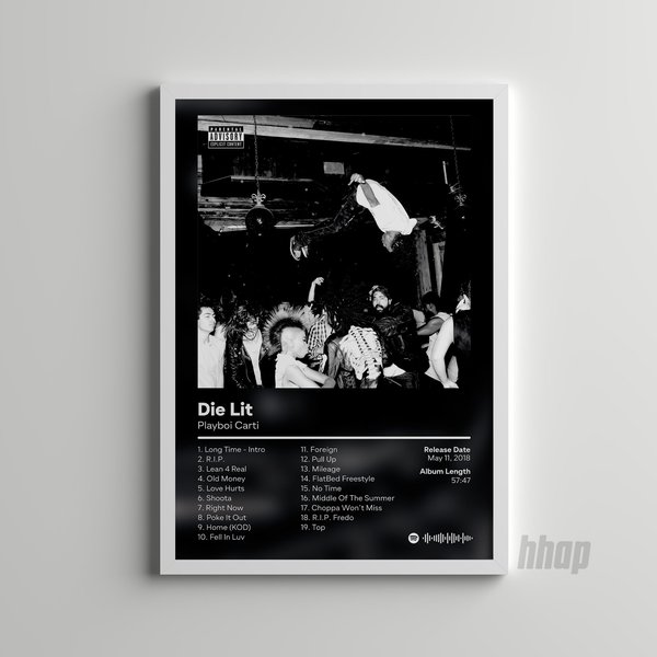 Playboi Carti - Die Lit -Album Poster-image